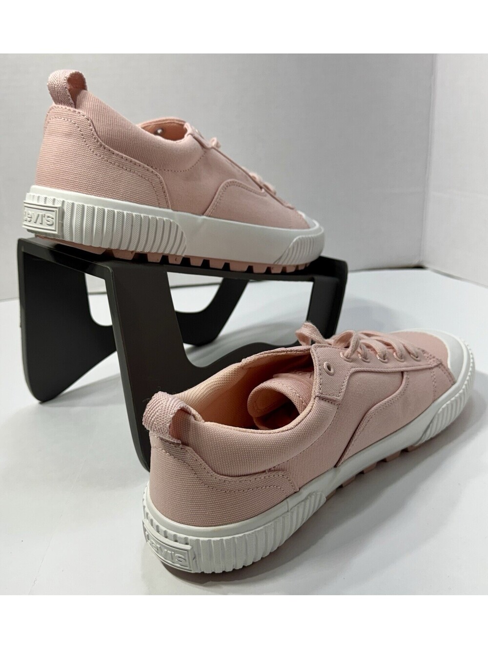 NEW LEVI'S Rose Emma Pink Sneakers Woman’s 9 - Picture 6 of 8